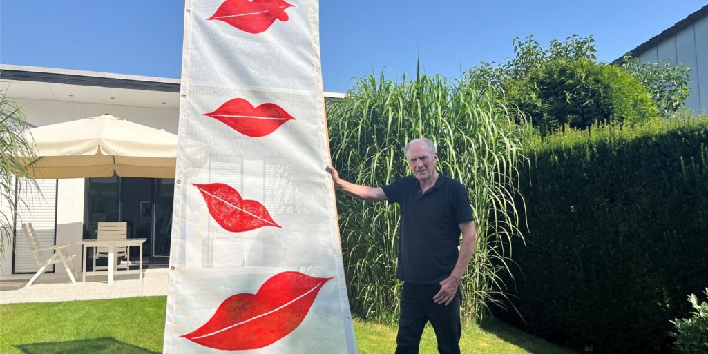 " Kiss me- wer küsst schießt nicht" Ein Segel für die Sail 25 in Bremerhaven